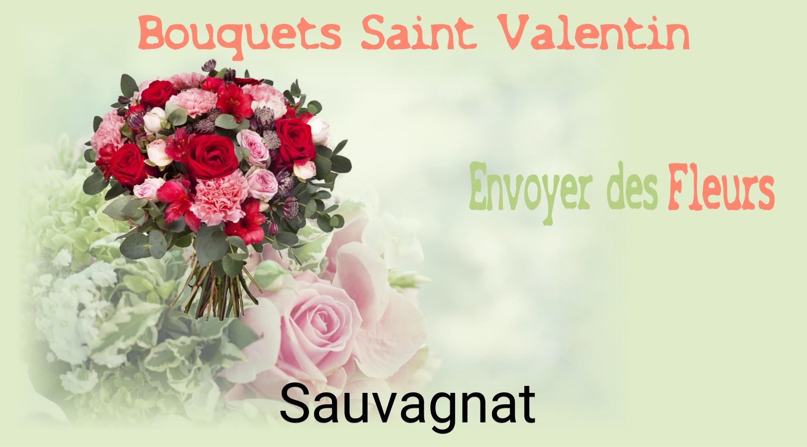 Roses de Saint-Valentin livrées à Sauvagnat